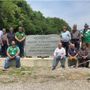Gruppo alpini di Ormea in visita al Memoriale della Divisione Alpina Cuneense di Cuneo