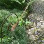 Uno scorcio del giardino di Casa Garnero in via Pusterla