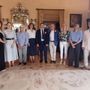 La cerimonia al Castello della Manta del cambio ai vertici della Delegazione FAI Saluzzo e gruppo giovani Saluzzo Savigliano