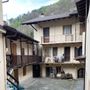 Il cortile dell'ecomuseo di Castelmagno