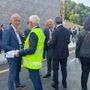 Giorgio Bergesio all'inaugurazione del tunnel