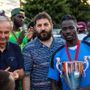 Fogliato e Matera alla premiazione
