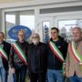 Da sinistra, Degiovanni, Ezio Donadio sindaco di Busca, il presidente Alfieri, Ribero e Armando