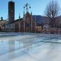 La pista di pattinaggio di Sampeyre La pista di pattinaggio di Sampeyre