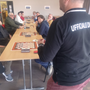 Un momento di inizio turno di gioco del primo gruppo di damisti al Campionato Regionale di Dama Italiana disputato a Fossano