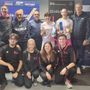La premiazione under 14 femminile con staff e dirigenti alla VTT