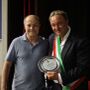 Il dottor Formaggini con il sindaco Emiliano Negro alla consegna del premio "Una vita di lavoro" consegnato dal Comune Il dottor Formaggini con il sindaco Emiliano Negro alla consegna del premio "Una vita di lavoro" consegnato dal Comune