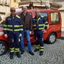 Fossano, nuove divise per i volontari dell'Associazione Nazionale Vigili del Fuoco