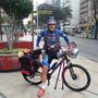 Passaggio a Ceva del “Tour in Bici alla Ricerca dei 4 Elementi”