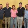 [In foto da sinistra a destra: Carrino, Nasi, Capellino, Molinengo e Giordanino]