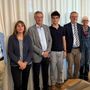 Francesco Villois, presidente della Fondazione CrSavigliano, alcuni membri del cda Metteo Borghino e dirigente dell'Arimondi Eula Luca Martini Francesco Villois, presidente della Fondazione CrSavigliano, alcuni membri del cda Metteo Borghino e dirigente dell'Arimondi Eula Luca Martini