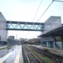 La passerella alla stazione di Alba