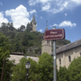 Il piccolo paese di Jausiers nella valle dell'Ubaye