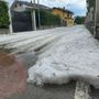 Immagine di una recente grandinata a Farigliano Immagine di una recente grandinata a Farigliano