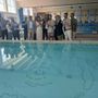 Saluzzo, taglio del nastro in piscina dell'opera di Davide Sgambaro, vincitore del premio Matteo Olivero 2026 Saluzzo, taglio del nastro in piscina dell'opera di Davide Sgambaro, vincitore del premio Matteo Olivero 2026