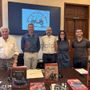 Da sinistra: Enzo Garelli, Davide Peruzzi, Mattia Germone, Nadia Garbolino e Alessandro Terreno