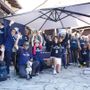 Il gruppo dei partecipanti e alcuni momenti dell'iniziativa