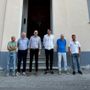 Il presidente Robaldo e il consigliere Danna dopo l'incontro con l'amministrazione comunale di Saliceto Il presidente Robaldo e il consigliere Danna dopo l'incontro con l'amministrazione comunale di Saliceto