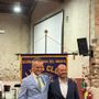 Marco Forno ( a sinistra), nuovo presidente del Lions Club “Scarnafigi-Piana del Varaita e il past president Francesco Hellmann Marco Forno ( a sinistra), nuovo presidente del Lions Club “Scarnafigi-Piana del Varaita e il past president Francesco Hellmann