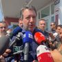 Il ministro Salvini all'uscita del carcere di Bollate Il ministro Salvini all'uscita del carcere di Bollate