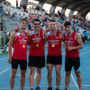 Milanesio, Martinelli, Viotti, Vera (foto grana fidal) Milanesio, Martinelli, Viotti, Vera (foto grana fidal)