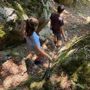 Il percorso sulla Ferrata di San Nicolao a Ostana Il percorso sulla Ferrata di San Nicolao a Ostana