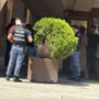 L'intervento dei poliziotti in via Roma L'intervento dei poliziotti in via Roma