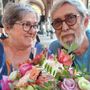 Franco Peracchia con l'amata moglie Carla, morta pochi mesi fa