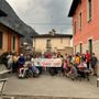 Un bel momento di convivialità a Valdieri