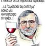 L'omaggio a Francesco Guccini nella vignetta di Paparelli L'omaggio a Francesco Guccini nella vignetta di Paparelli