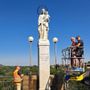 Ponte Nuovo di Dronero: la statua della Madonna è tornata al suo antico splendore