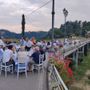 Tutto pronto a Montaldo Roero per la magica cena sul "Ponte dei Sapori" Tutto pronto a Montaldo Roero per la magica cena sul "Ponte dei Sapori"