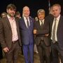 I tre sindaci di Novello, Cerretto Langhe e Niella Belbo col principe Alberto di Monaco I tre sindaci di Novello, Cerretto Langhe e Niella Belbo col principe Alberto di Monaco