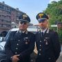 Saluzzo: il maggiore Davide Basso e il tenente Mauro Palmeri Saluzzo: il maggiore Davide Basso e il tenente Mauro Palmeri