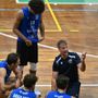 Matteo Battocchio in un time out (Foto Danilo Ninotto)