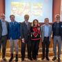 Sergio Germano, presidente del Consorzio di Tutela Barolo Barbaresco Alba Langhe e Dogliani; Paolo Piccinelli, sindaco di Neive, Attilio Giacosa, gastroenterologo e presidente dell’IRVAS; Mariangela Rondanelli, endocrinologa dell’Università di Pavia; Vincenzo Gerbi, professore di Enologia presso il Dipartimento di Scienze Agrarie, Forestali e Alimentari dell’Università di Torino; Mariano Rabino, presidente dell’ATL Langhe Monferrato Roero. Sergio Germano, presidente del Consorzio di Tutela Barolo Barbaresco Alba Langhe e Dogliani; Paolo Piccinelli, sindaco di Neive, Attilio Giacosa, gastroenterologo e presidente dell’IRVAS; Mariangela Rondanelli, endocrinologa dell’Università di Pavia; Vincenzo Gerbi, professore di Enologia presso il Dipartimento di Scienze Agrarie, Forestali e Alimentari dell’Università di Torino; Mariano Rabino, presidente dell’ATL Langhe Monferrato Roero.