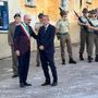 Robaldo con l'onorevole Costa