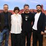 4 registi della seconda stagione Sky Original sulla storia degli 883, da sinistra: Simone Godano, Alice Filippi, Sydney Sibilia e Alessio Lauria 4 registi della seconda stagione Sky Original sulla storia degli 883, da sinistra: Simone Godano, Alice Filippi, Sydney Sibilia e Alessio Lauria