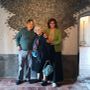 Il professor Giorgio Parisi con la moglie e Silvia Cavallero - Fotografia di Andrea Romeo