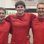 La formazione di B1: Alessandro Soraci, Andrea Garello, Mattia Garello