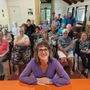Il gruppo dei partecipanti con Silvia Gullino