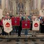 Festa annuale per l'Avis di Garessio, con la consegna dei distintivi ai donatori Festa annuale per l'Avis di Garessio, con la consegna dei distintivi ai donatori