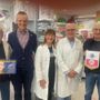 Il Lions Scarnafigi -Piana del Varaita ha ritirato gli occhiali usati presso la farmacia Albertini di Manta che da anni collabora al service