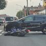 Scontro tra auto e moto a Borgo San Dalmazzo