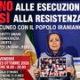 "No alle esecuzioni, sì alla resistenza. Cuneo con il popolo iraniano": incontro venerdì in municipio "No alle esecuzioni, sì alla resistenza. Cuneo con il popolo iraniano": incontro venerdì in municipio