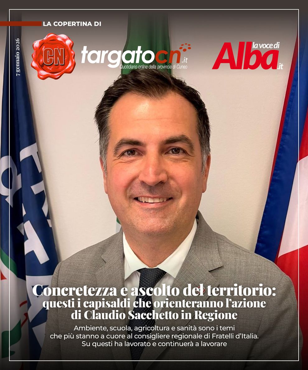 Concretezza e ascolto del territorio: questi i capisaldi che orienteranno l'azione di Claudio Sacchetto in Regione
