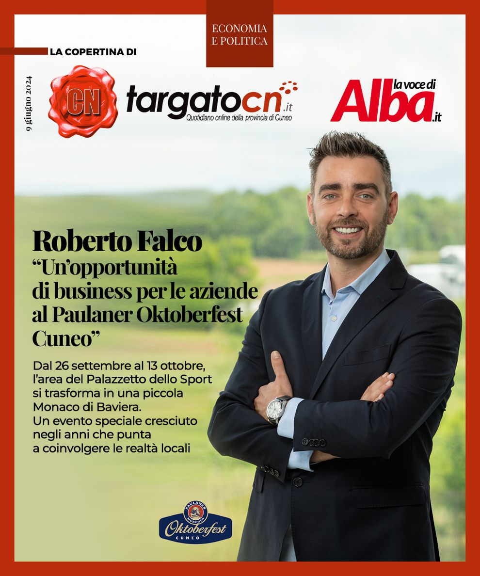 Roberto Falco: “Un'opportunità di business per le aziende al Paulaner Oktoberfest Cuneo” Roberto Falco: “Un'opportunità di business per le aziende al Paulaner Oktoberfest Cuneo”