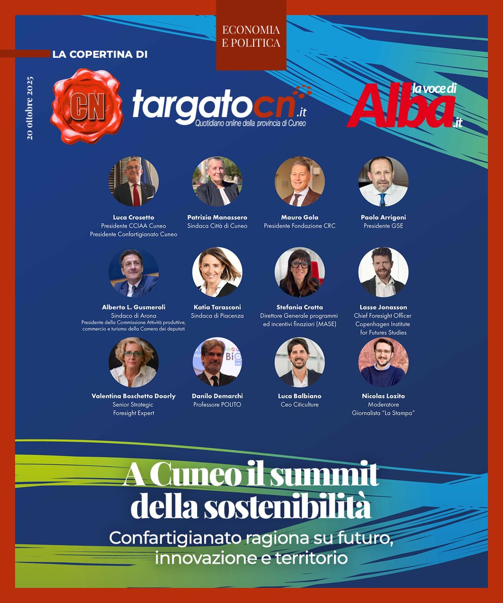 A Cuneo il summit della sostenibilità