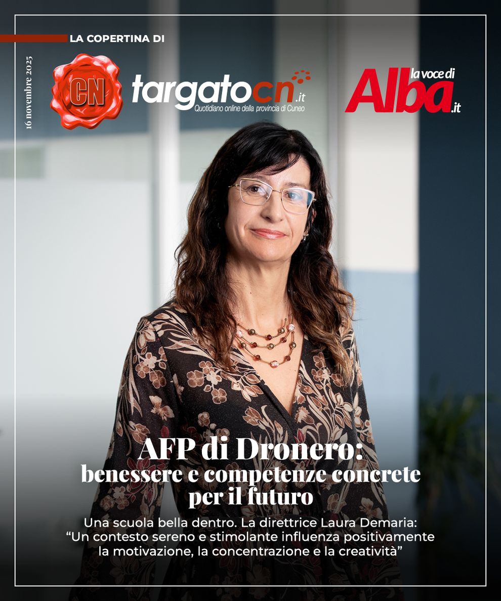 [Laura Demaria, direttrice dell'Afp di Dronero]