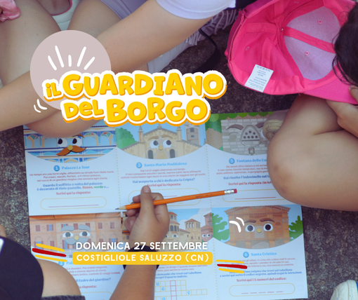Costigliole Saluzzo, a caccia del Guardiano del borgo: passeggiata musicale per famiglie alla Sagra dell'Uva Quagliano Costigliole Saluzzo, a caccia del Guardiano del borgo: passeggiata musicale per famiglie alla Sagra dell'Uva Quagliano